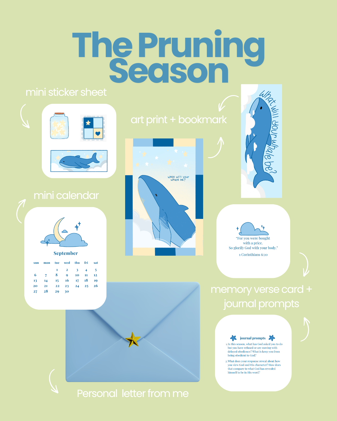 The Pruning Season- A Monthly Snail Mail Subscription